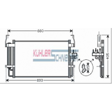 5720121 KUHLER SCHNEIDER Конденсатор, кондиционер