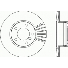 BDR1669.20 OPEN PARTS Тормозной диск