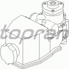 401 310 TOPRAN Гидравлический насос, рулевое управление
