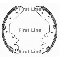 FBS304 FIRST LINE Комплект тормозных колодок