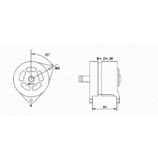 063324221010 MAGNETI MARELLI Генератор