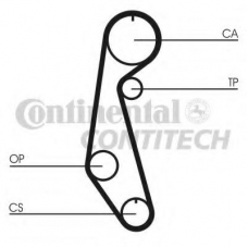 CT679K1 CONTITECH Комплект ремня грм