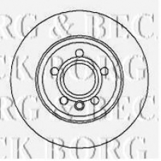 BBD4278 BORG & BECK Тормозной диск