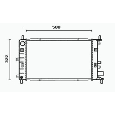 RM0093 EQUAL QUALITY Радиатор, охлаждение двигателя