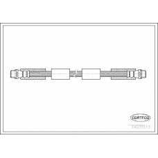 19035113 CORTECO Тормозной шланг