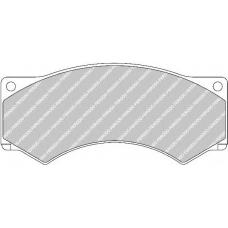 FCV376 FERODO Комплект тормозных колодок, дисковый тормоз
