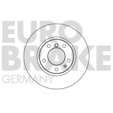 5815201518 EUROBRAKE Тормозной диск