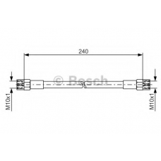 1 987 476 224 BOSCH Тормозной шланг