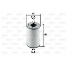 587923 VALEO Топливный фильтр