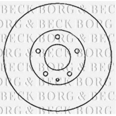 BBD5181 BORG & BECK Тормозной диск