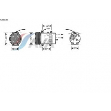 VLAK030 AVA Компрессор, кондиционер