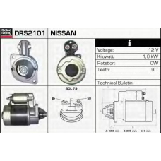 DRS2101 DELCO REMY Стартер