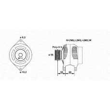 943355024010 MAGNETI MARELLI Генератор