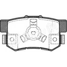 IBR-1403 IPS Parts Комплект тормозных колодок, дисковый тормоз