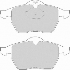 FD6710A NECTO Комплект тормозных колодок, дисковый тормоз