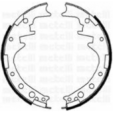 53-0413 METELLI Комплект тормозных колодок