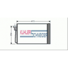 1420001 KUHLER SCHNEIDER Конденсатор, кондиционер