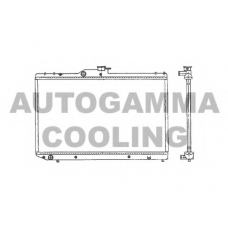 101277 AUTOGAMMA Радиатор, охлаждение двигателя