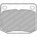 LP131 DELPHI Комплект тормозных колодок, дисковый тормоз