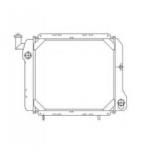 507334 NRF Радиатор, охлаждение двигателя