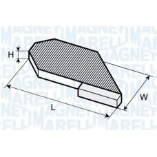 350203062680 MAGNETI MARELLI Фильтр, воздух во внутренном пространстве