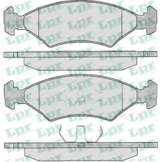 05P233 LPR Комплект тормозных колодок, дисковый тормоз