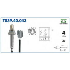 7839.40.043 MTE-THOMSON Лямбда-зонд