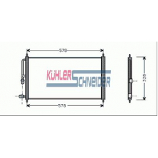 0120901 KUHLER SCHNEIDER Конденсатор, кондиционер