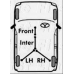 FKB1694 FIRST LINE Трос, стояночная тормозная система