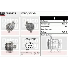 DRA0474 DELCO REMY Генератор