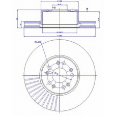 142.441 CAR Тормозной диск