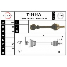 T49114A EAI Приводной вал