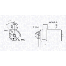 063521074270 MAGNETI MARELLI Стартер