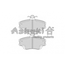 QR45-01 ASHUKI Комплект тормозных колодок, дисковый тормоз
