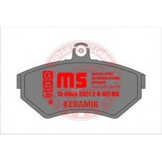 13-0460-2821-2-C-SET MASTER-SPORT Комплект тормозных колодок, дисковый тормоз