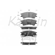 D11109 KAISHIN Комплект тормозных колодок, дисковый тормоз