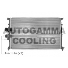 103580 AUTOGAMMA Радиатор, охлаждение двигателя
