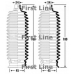 FSG3326 FIRST LINE Пыльник, рулевое управление