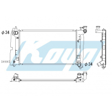 PL011171 KOYO Радиатор