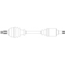 CI3083 General Ricambi Приводной вал