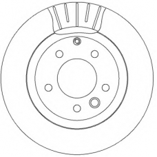 562393BC BENDIX Тормозной диск