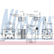 89632 NISSENS Компрессор, кондиционер