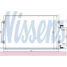 94928 NISSENS Конденсатор, кондиционер