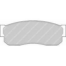 FSL293 FERODO Комплект тормозных колодок, дисковый тормоз