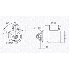 063523620390 MAGNETI MARELLI Стартер