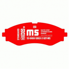 13046058632-SET-MS MASTER-SPORT Комплект тормозных колодок, дисковый тормоз