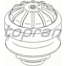 400 020 TOPRAN Подвеска, двигатель