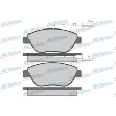 AC058764AD AC Delco Комплект тормозных колодок, дисковый тормоз