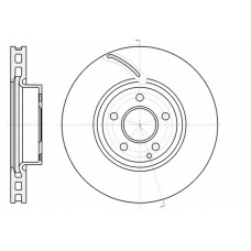61067 10 KAWE Тормозной диск