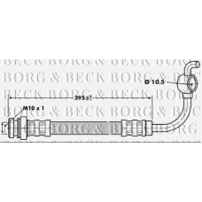 BBH6808 BORG & BECK Тормозной шланг